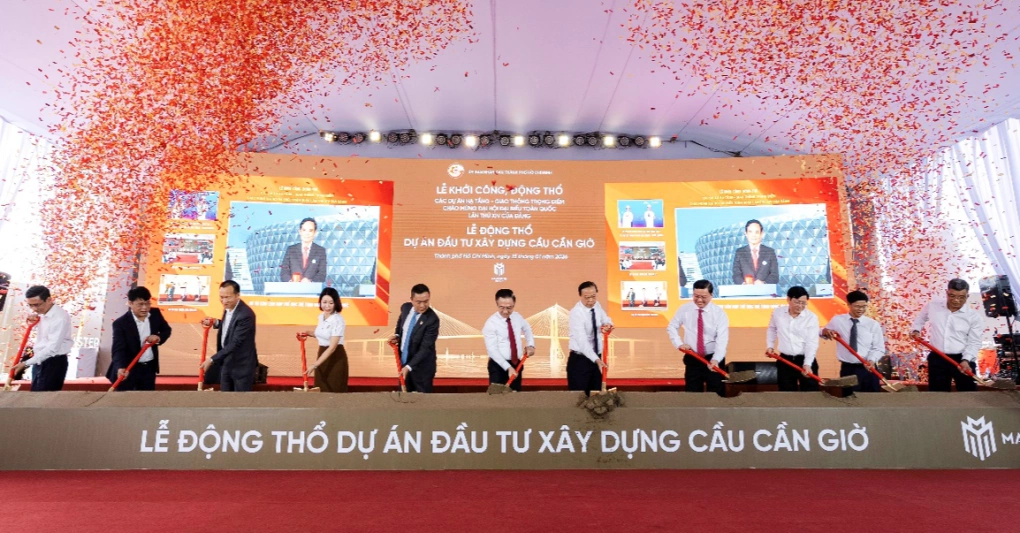 KHỞI CÔNG CẦU CẦN GIỜ DO MASTERISE GROUP LÀ NHÀ ĐẦU TƯ